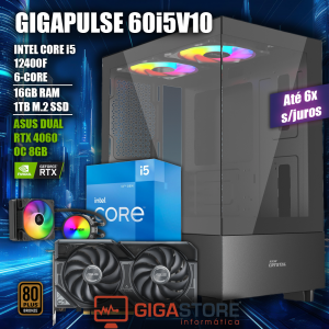 Desktop Gaming I5 12400F RTX 4060 16GB RAM 1TB W11